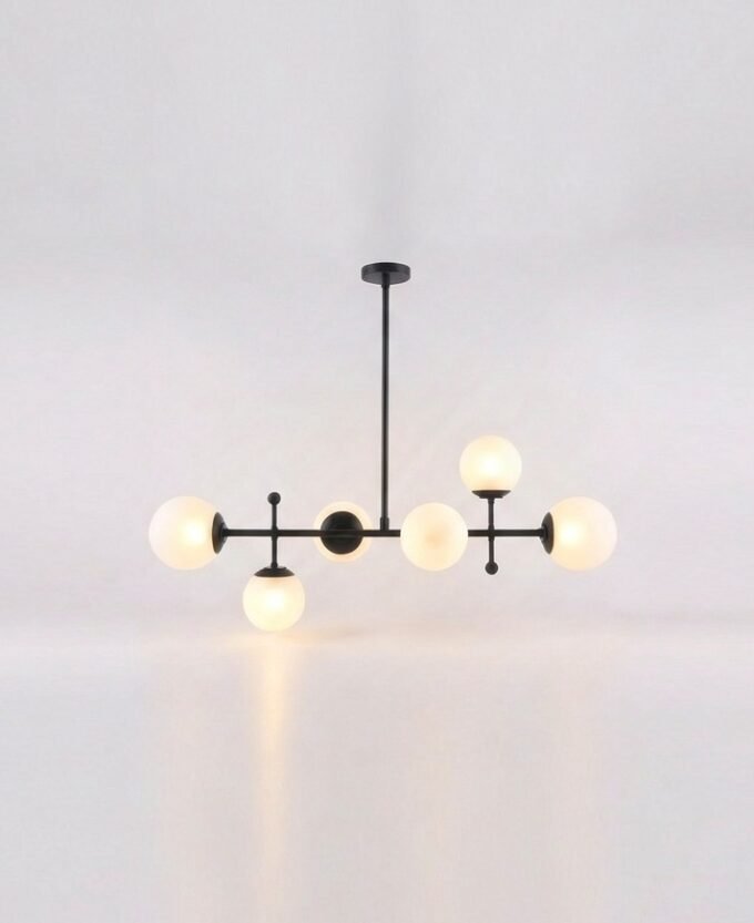 Lámpara de techo Petra (Negro x 6)