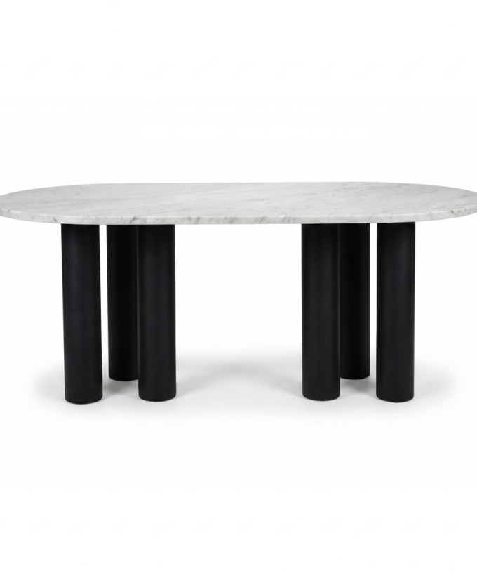 Comedor Nia Ovalo Mármol