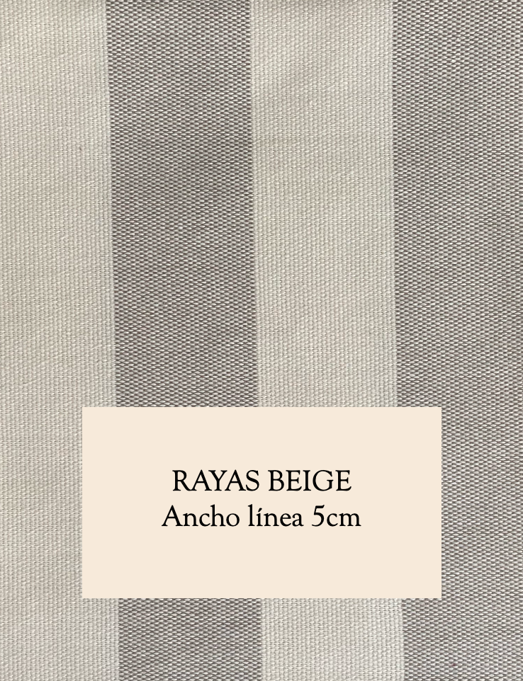 Rayas Beige